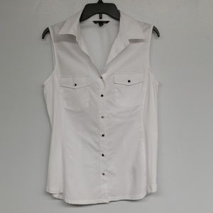 Zac & Rachel Button Down Tank Top